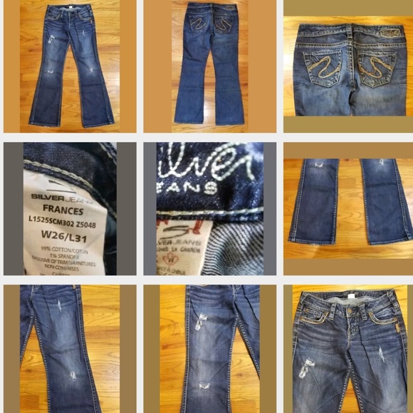 Silver Jeans Denim - Silver Women's Frances W26/L31 Boot Cut Jeans
